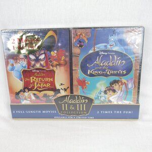 Disney Aladdin The Return of Jafar & The King of Thieves (2 & 3 Collection)